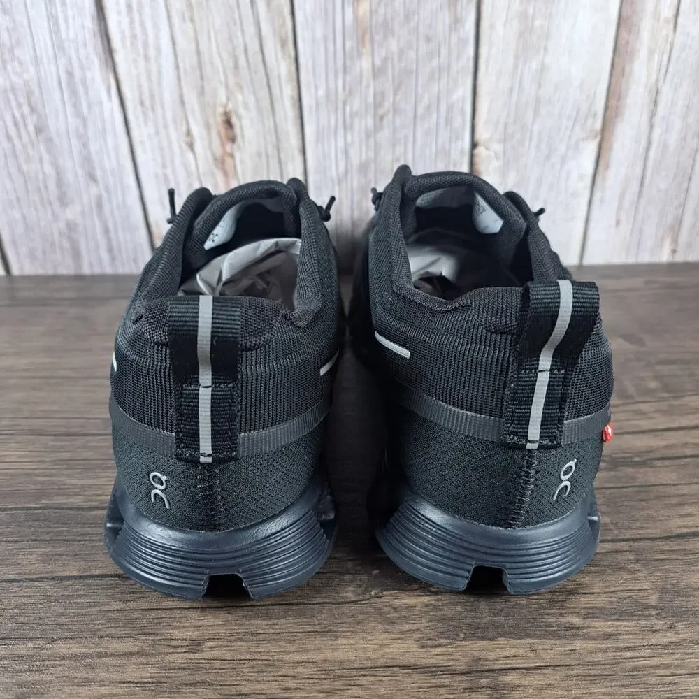 On Cloud 5 Waterproof Running Shoes Men's Sz 8.5 Triple Black (VGC) - Picture 4 of 9